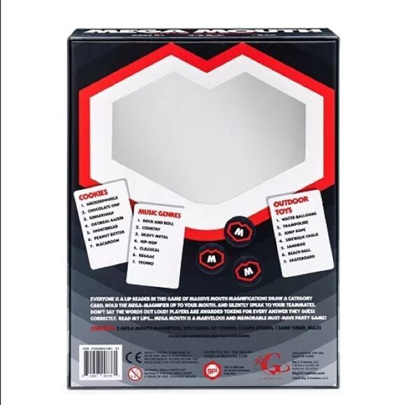 Mega Mouth Party Game - The Game Of Reading Lips new sealed - Picture 4 of 5